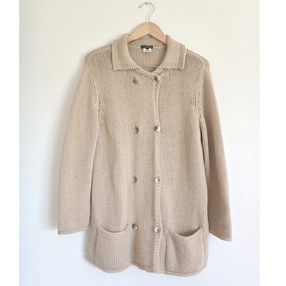 Lorena Antoniazzi Sweaters - Lorena Antoniazzi Cashmere longline knit cardigan sweater jacket